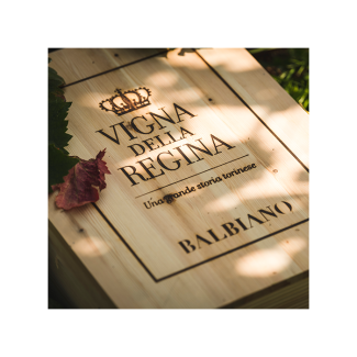 Balbiano scatola di legno deluxe "vigna della regina"